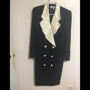 CHETTA B COAT DRES SZ 12 VINTAGE